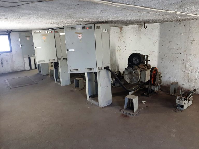 Casa de Maquinas antes da Modernização