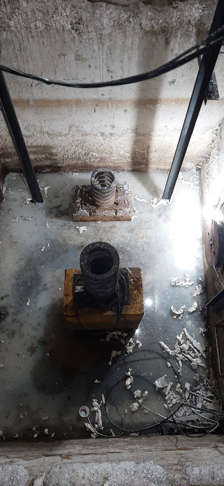 Poço Elevador antes da Modernização