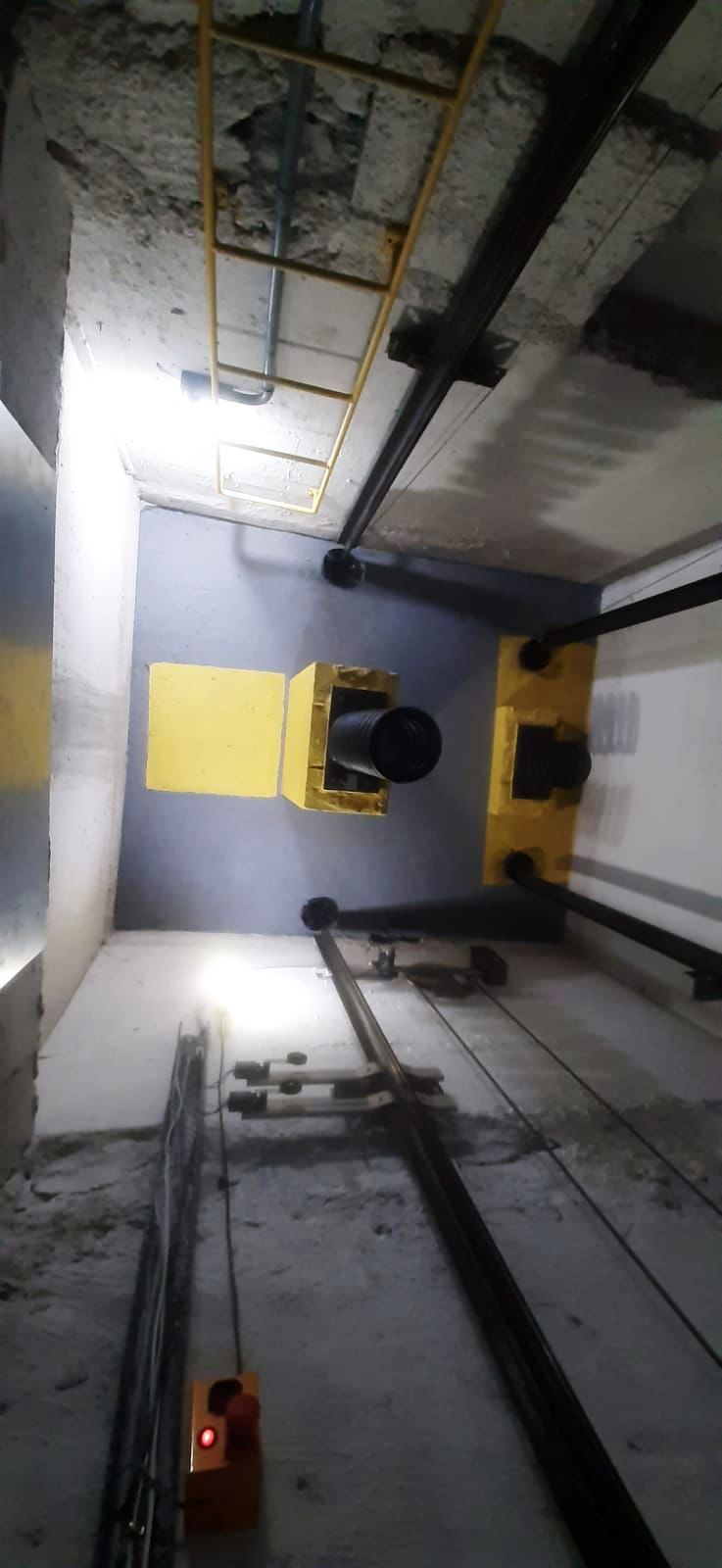 Poço Elevador depois da Modernização